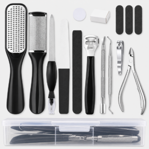 16 Piece Pedicure Foot Care Kit
