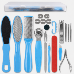 18 Piece Pedicure Foot Care Kit