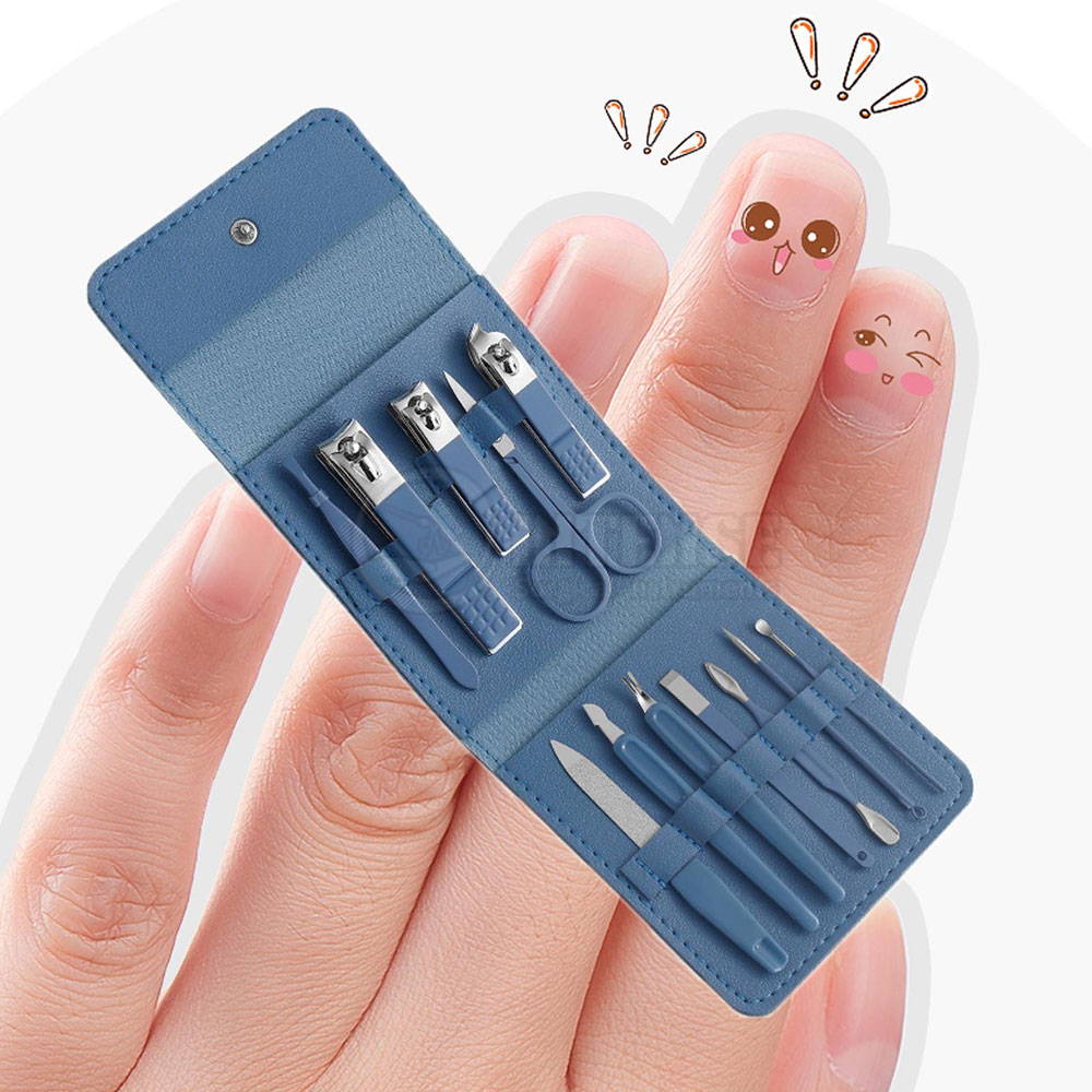 16 Piece Manicure Pedicure Grooming Kit - Image 3