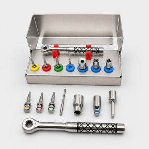 Dental Implant Ratchet Wrench Kit