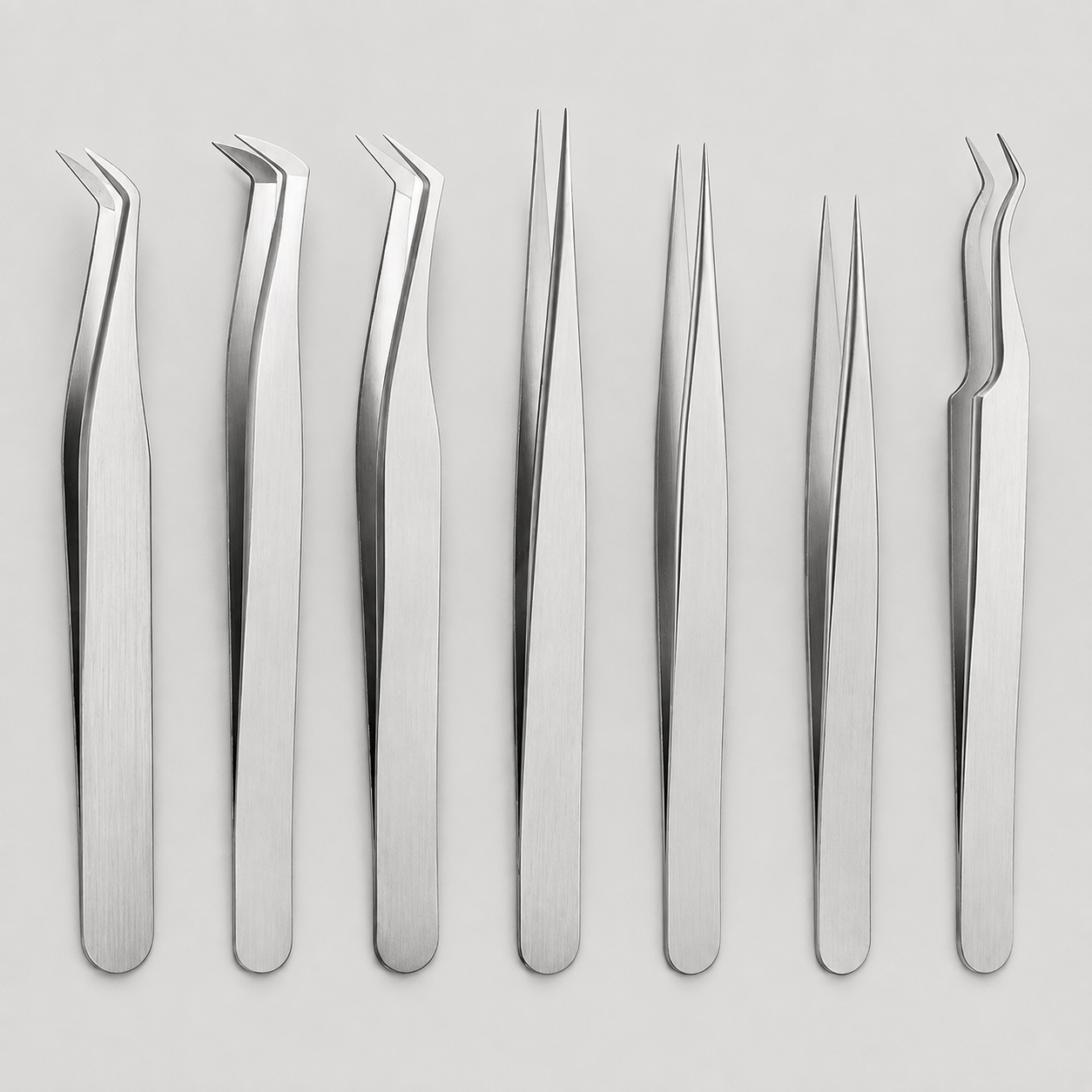 Stainless Steel Eyebrow Tweezers