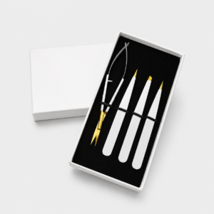Gold Plated Eyebrow Tweezers