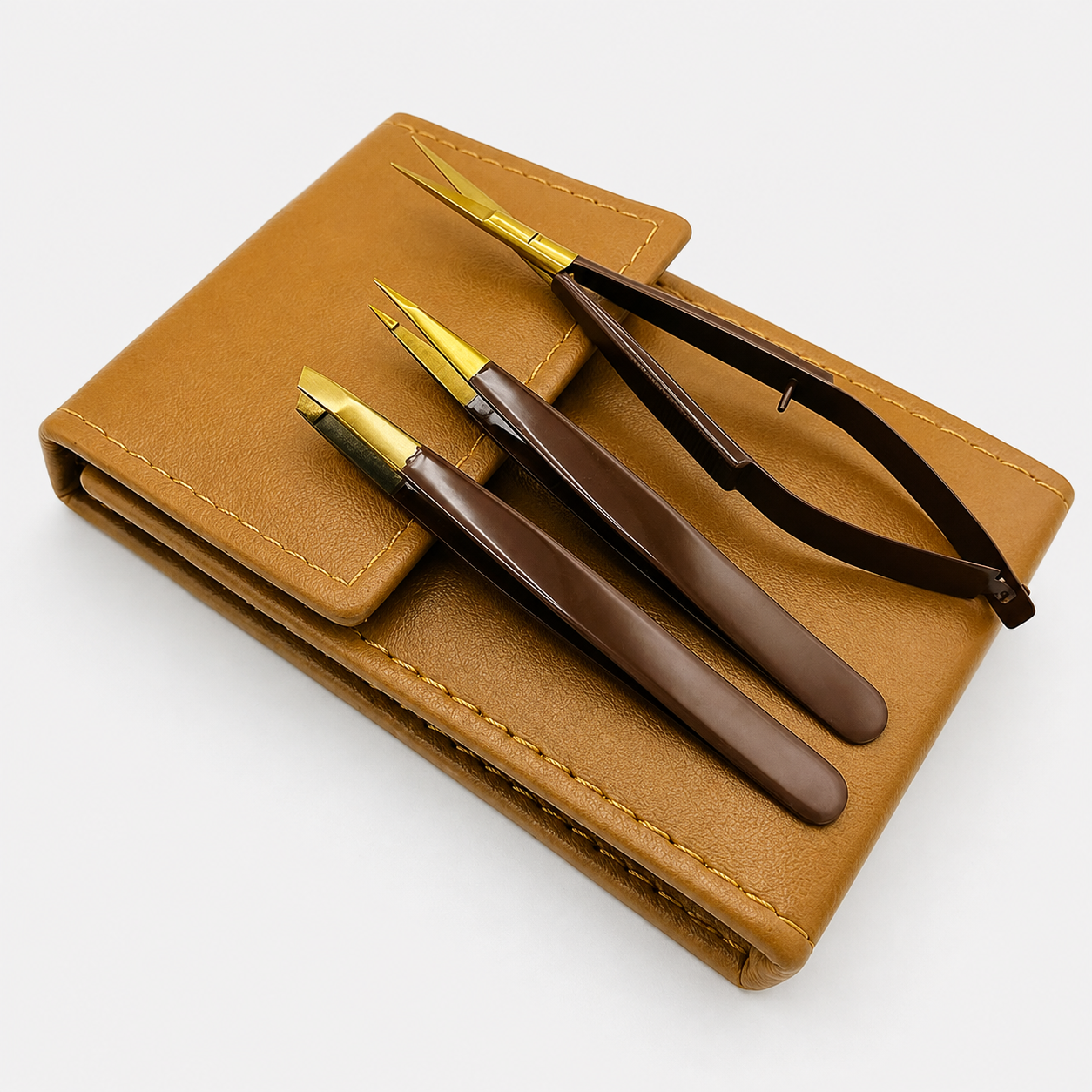 Precision Eyelash Extension Tweezer Set