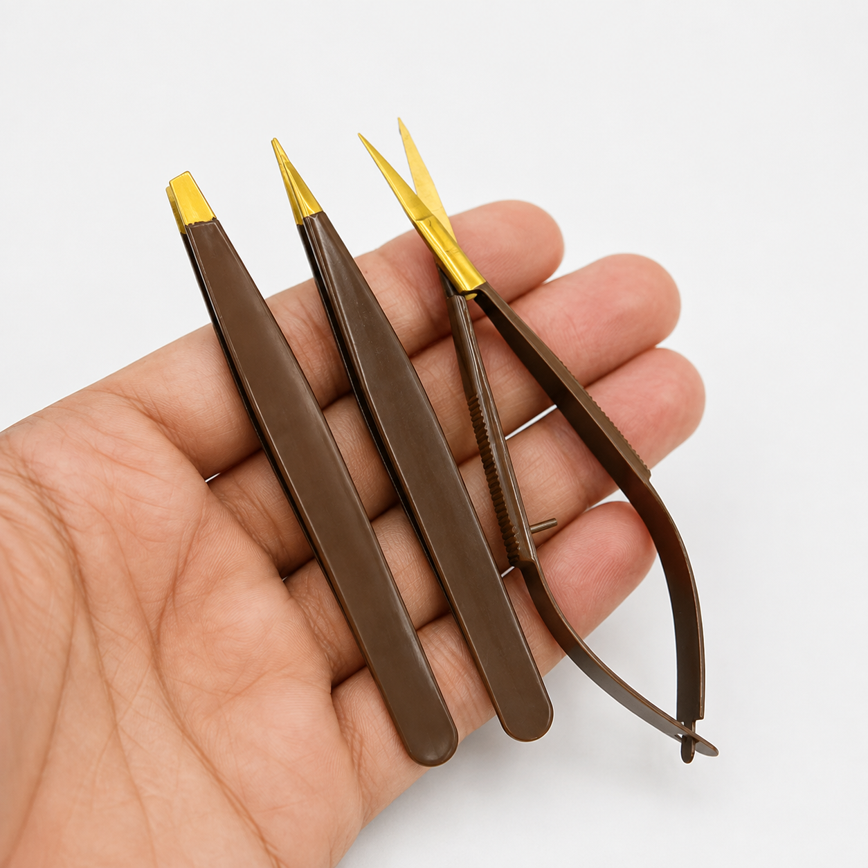 Precision Eyelash Extension Tweezer Set - Image 2